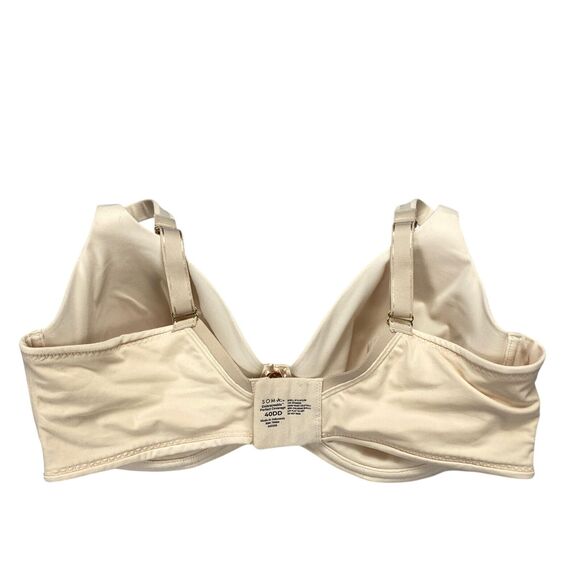 Soma Women’s Embraceable Perfect Coverage Bra Size 40 DD -Pale Sand - $49 - Picture 4 of 16